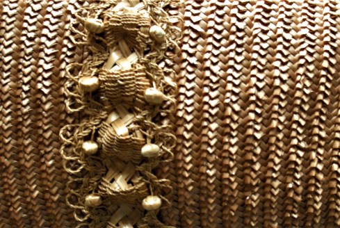 BOX 119 P 6- 51-3 detail of Swiss straw work decoration